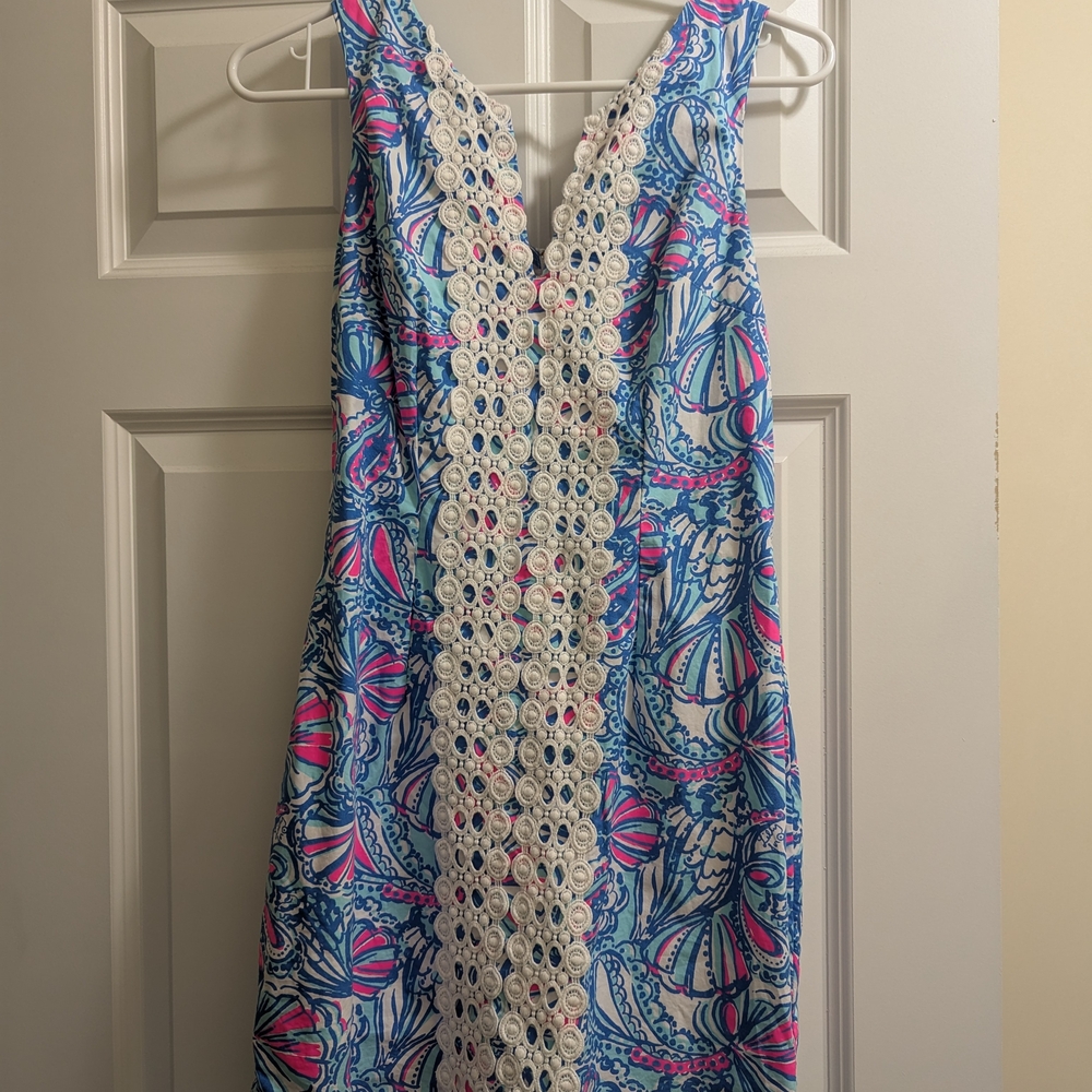 Lilly Pulitzer For Target Blue and Pink Dress
